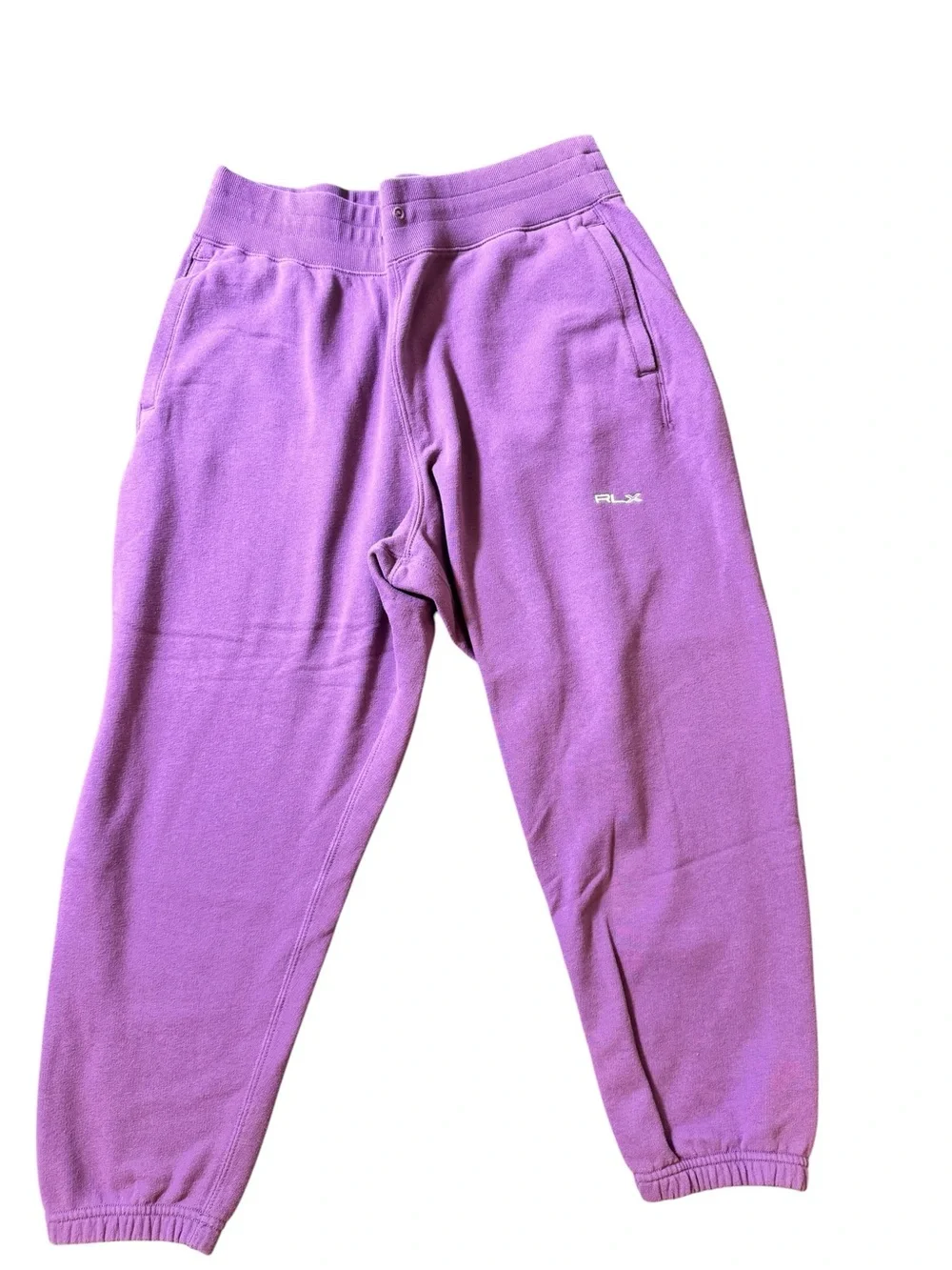 Ralph Lauren RLX Lavender Track Pants & Sweatshirt Set